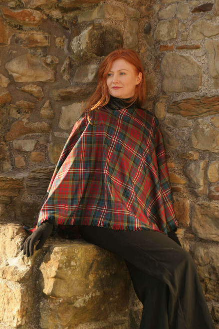 Tartan Shawl, Medium Weight Premium Wool