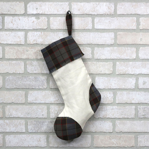 outlander wool tartan stocking