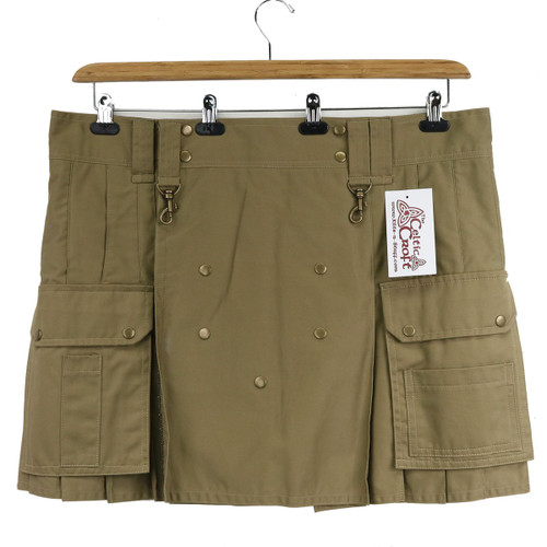 Khaki Wilderness Kilt 44W 19L