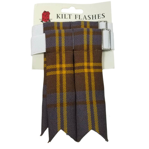 Irish County Medium Weight Premium Wool Tartan Flashes