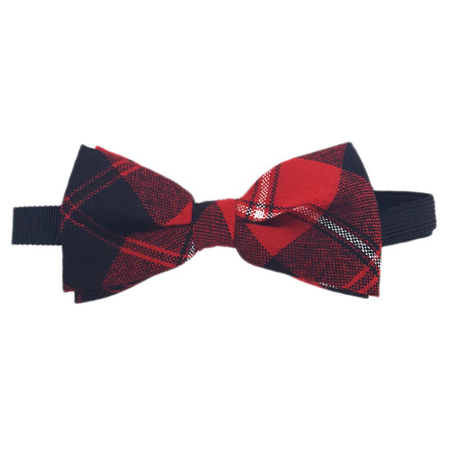 Tartan Bow Tie - Close Up