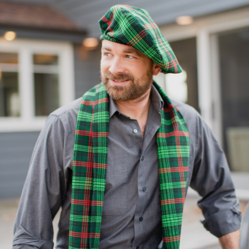 Ross hunting tartan scarf