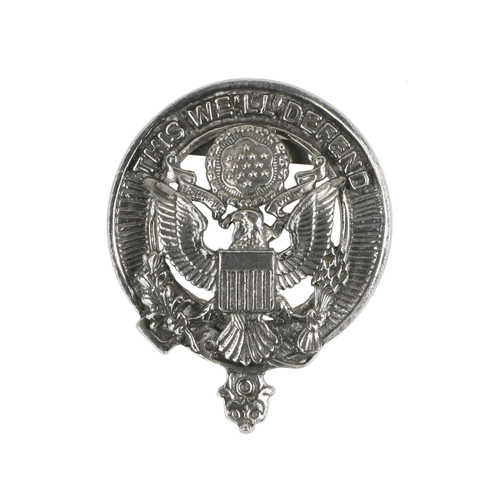 U.S. Army Pewter Cap Badge/Brooch