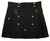 Black Wilderness Mini Skirt 26W 15L