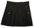 Black Wilderness Mini Skirt 26W 15L