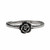 A handcrafted sterling silver ring featuring a delicate Scottish rose motif. Symbolizing love, loyalty, and Scottish pride, this clearance ring is available only while supplies last.