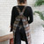 homespun cross back apron