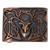 Stag’s Head bronze kilt belt buckle