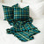 Tartan Pillow and Blanket - Light Weight Premium Wool
