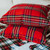 Tartan Pillow and Blanket - Light Weight Premium Wool