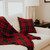 tartan blanket and pillows