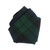 Tartan Pocket Square - Green & Black