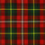 Red Tartan Homespun Wool Blend Tartan REMNANTS