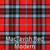 Tartan: MacTavish Modern – deep red, navy, and green