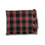 Stewart Black Modern Homespun Tartan Blanket