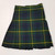 Johnston Modern Homespun Wool Blend Kilted Skirt 28W 21L