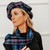 Irish Tartan Tam and Scarf - Homespun Wool Blend