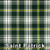 Irish Tartan Fabric Swatch