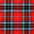 Tartan: Thom(p)son Red Modern – bold red with classic black and white stripes