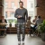 Men’s Drummond Grey Wool Trousers – Size 40