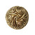 Pictish Disc Pin Brooch - Bronze