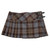 OUTLANDER Billie-Style Kilted Mini-Skirt - Authentic Premium Wool