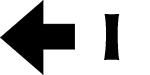 I left arrow