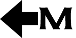 M left arrow
