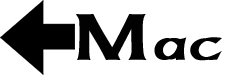 Mac left arrow