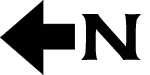 N left arrow