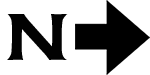 N right arrow