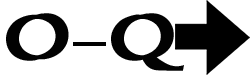 O-Q right arrow