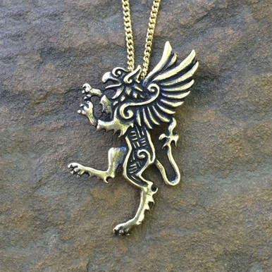 Celtic Griffin Pendant