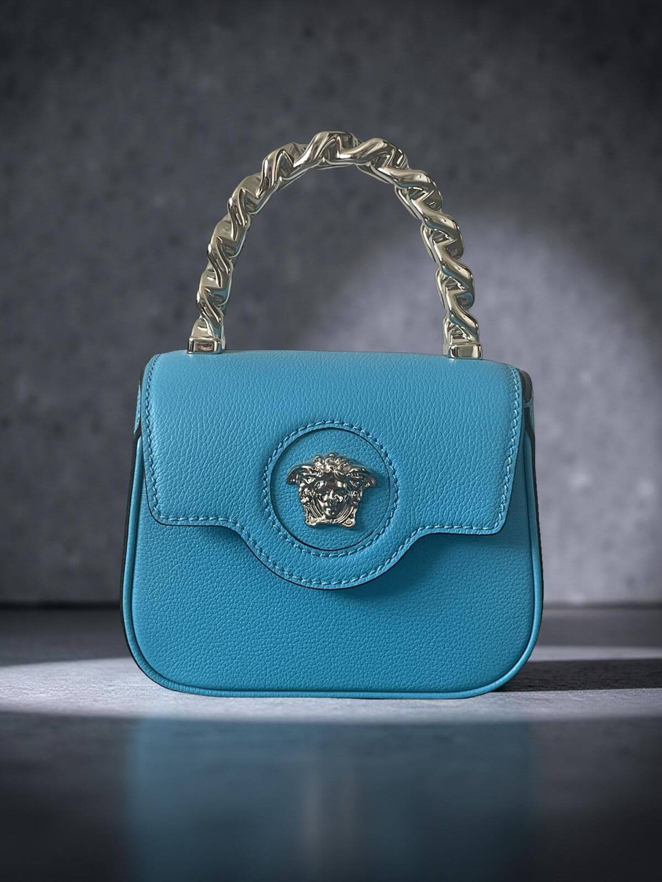 Versace La Medusa Turquoise Mini Bag | The Shopping Cart SA