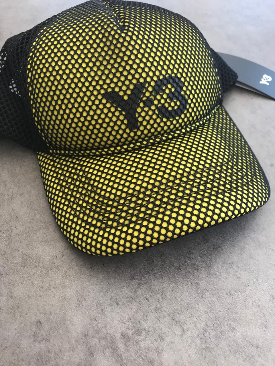 Y-3 Green Mesh Trucker Cap | The Shopping Cart South Africa