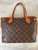 Louis Vuitton Monogram Canvas Neverfull PM full back with smooth monogram in good condition & wear on leather trim