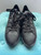 Michael Kors Black Zipper Trim Sneakers front in round toes & black lace-up design with silver eyelets
