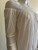 Romeo Juliette White Open Shoulder Top close up angled view with 3/4 sleeves & lightweight material