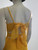 Shein Back Ties Maxi Dress – close back view showing 2 tie-back straps, bow detail & dotted yellow chiffon.