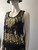 Foschini Black Sequin Sleeveless Top – front angled right view showing cascading sequins on mesh overlay