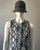Woolworths Snake Print Sleeveless Dress – close front view showing snake print pattern and round neckline