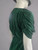 House of Harlow 1960 Emerald Green Evening Maxi Dress back angled showing short dolman sleeve & relaxed drape