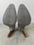G-Star RAW Grey Knit Ankle Boots branded rubber outsoles in gently worn condition & heel tips in excellent condition