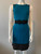 Black Wide Elastic Beaded Bow Dress Belt front view worn on mannequin with black thick elastic band & big black beaded bow
