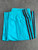 Adidas Blue Firebird Track Pants folded view showing zip pocket, centre front seam & black Adidas 3 stripes