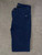 Sissy Boy Jon Jon Navy Low-Rise Skinny Jeans folded side profile with silver branded button & black back waist tag 10/28