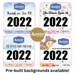 7.5" x  7.5" Custom super deluxe with 3 tear race bib printing is available on the back, along with variable data and image printing and many other add-ons. Custom bib backgrounds for the every season: winter, spring, summer, and fall. Pre-built backgrounds available. Custom race bib. Custom race bib with three tear off. Custom race bib with stub. Pre-built backgrounds available. 7.5" x  7.5" Custom super deluxe with 3 tear race bib printing is available on the back, along with variable data and image printing and many other add-ons. Custom bib backgrounds for the every season: winter, spring, summer, and fall. Pre-built backgrounds available. Custom race bib. Custom race bib with three tear off. Custom race bib with stub. Pre-built backgrounds available.