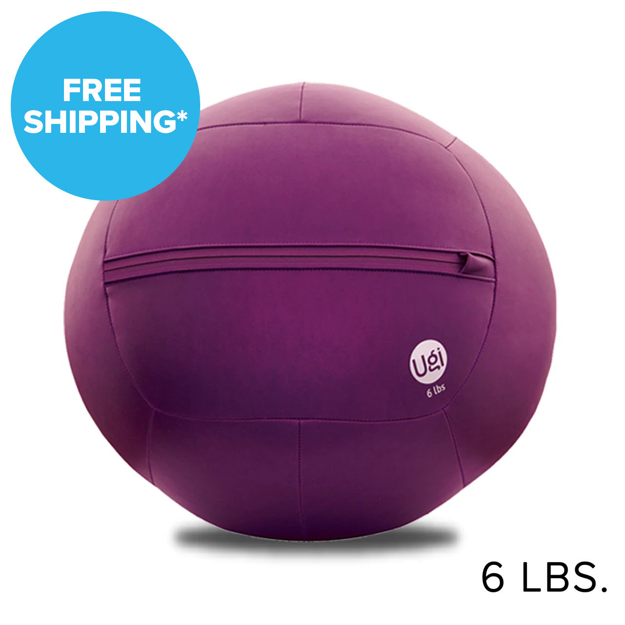 volleybal Bewusteloos onstabiel Ugi® Medicine Ball - Peak Pilates - US/EN