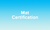 Basic Mat Certification - Virtual Training - September 09-October 08, 2023
