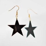 A Star is Horn 2 Bison Horn Earrings